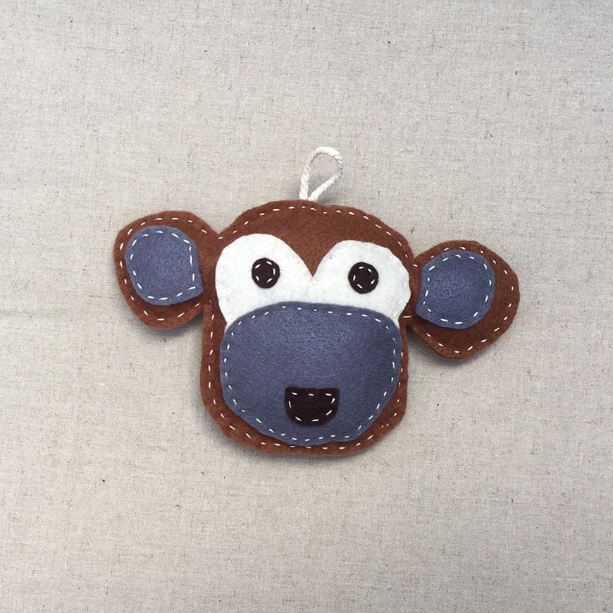 MONKEY FELT TOY