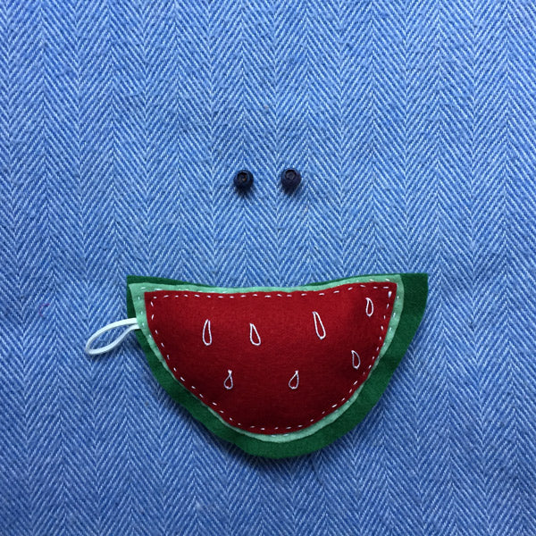 WATERMELON FELT TOY