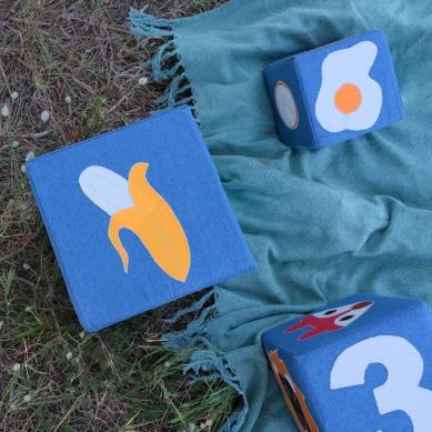 DENIM SOFT BLOCKS FOR LITTLE PEOPLE
