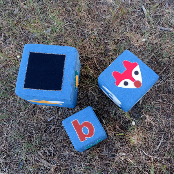 DENIM SOFT BLOCKS FOR LITTLE PEOPLE